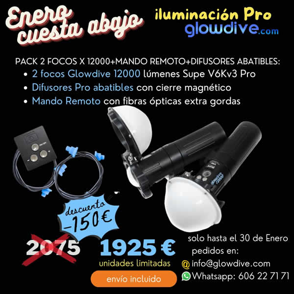 focos 12000 lúmenes SUP V6K v3